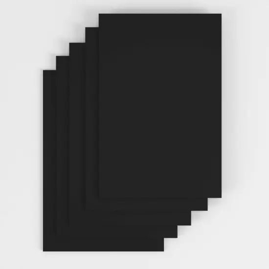 Foam Boards Black 20x30 in &ndash; 5 Pack &ndash; 50 Sets {4}