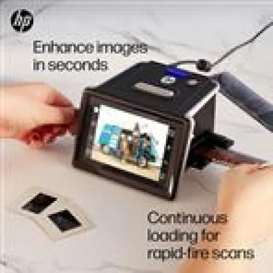 HP FilmScan 22MP Film & Slide Scanner with 5" Touchscreen, Converts Negatives to Digital JPEG {3}