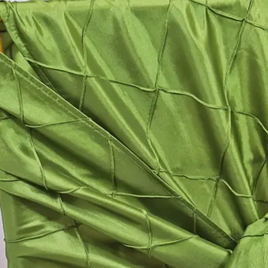 10 Pieces Classic Navy Blue Pintuck Taffeta Chair Sashes 9.5 x 108 Inches {3}