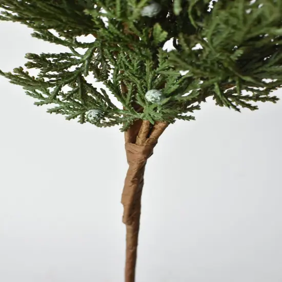 28" Faux Juniper Spray w/ Berry {5}