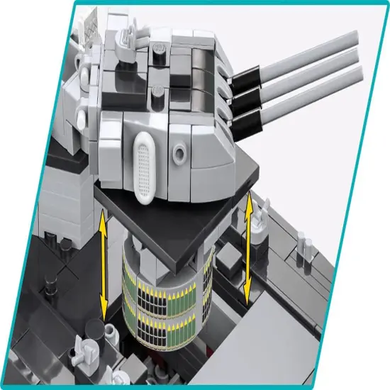 COBI Historical Collection World War II IOWA-Class Battleship, 4-in-1 EXECUTIVE EDITION {5}