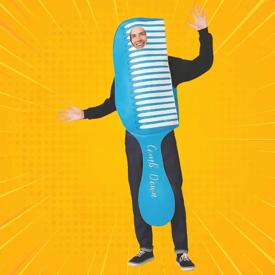 Funny Comb Adult Costume One Size Fits Most Easy Party Tunic Outfit {3}