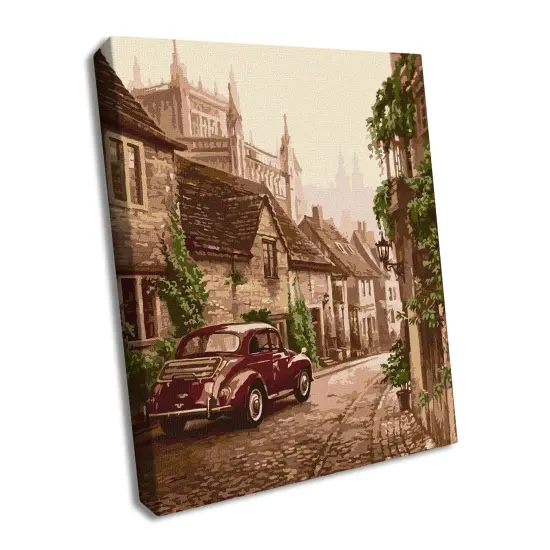 Painting by Numbers kit The old Town KHO3632 {1}