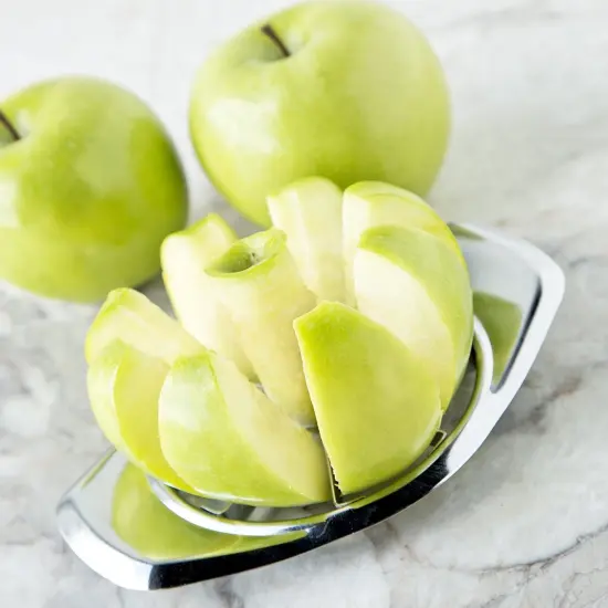 Norpro Chrome Finished Stainless Steel Apple Divider and Corer {4}