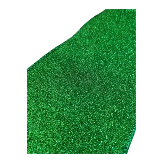 4" Glitter Magic Ribbon: Emerald Green (10 Yards) {4}
