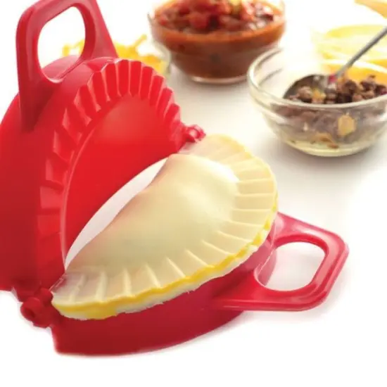 Norpro Dough & Dumpling Press - Great Maker for Turnovers, Empanadas, Calzones and Pocket Sandwiches {6}