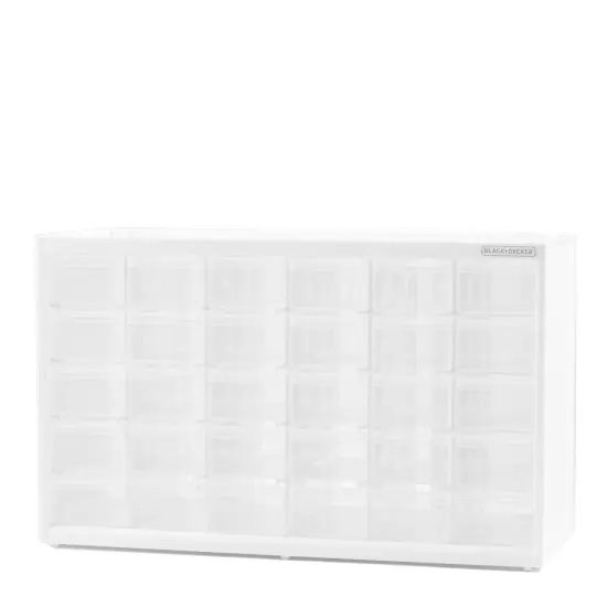 Storage Organizer Small 30 Drawer Bin Modular Storage System Easily Stackable {5}