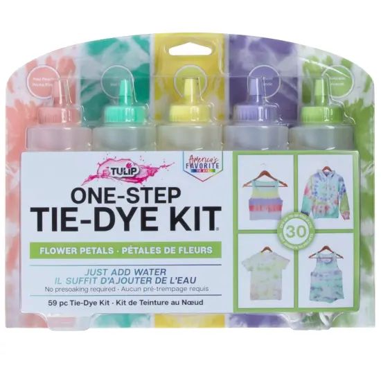 Tulip Flower Petals 5-Color Tie-Dye Kit {1}