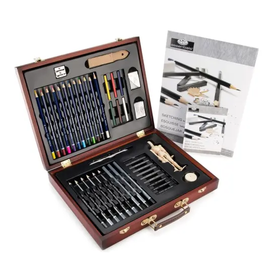 RSET-DS2030 | Essentials&trade; 45pc Sketching & Drawing Travel Art Set {5}