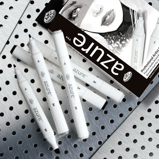 RM-904GRY | Azure&trade; 7pc Grayscale Color Marker Set {3}