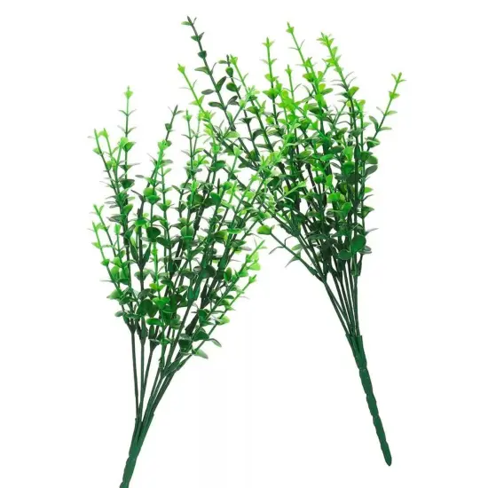 Artificial Eucalyptus Stems Plants Greenery Decor Leaves {1}