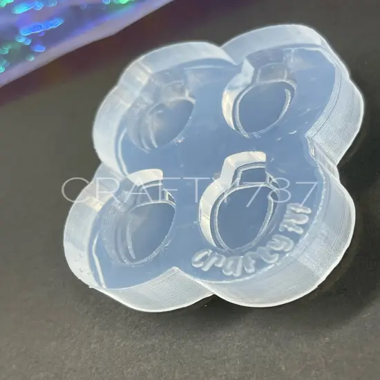 Bulb Stud Christmas Earring Mold(B9) {4}