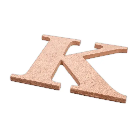 Little Birdie MDF Alphabets Upper Case 4" 1/Pkg-K {3}