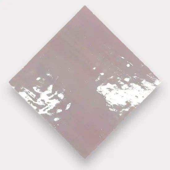 Wissmach COE 96-31 White Violet Prisma Fusible Glass Sheet {3}