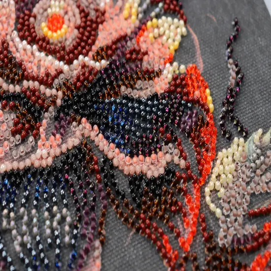 Bead embroidery kit - Flower of the night {5}