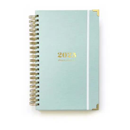 2025 dream.plan.do. planner &ndash; sea breeze | 12 month weekly planner by lake + loft {1}