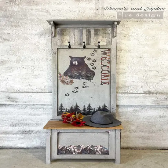 Decor Transfers&reg; 24x35 - Cabin Getaway - total sheet size 24"x35", cut into 2 sheets {3}