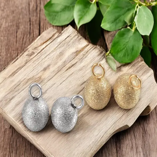 6mm Stardust Round Dangle Charms - Choose Your Color Gold (1829) {2}