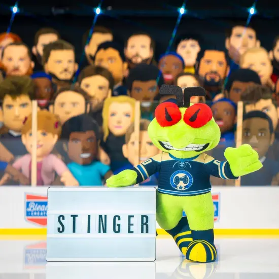 Bleacher Creatures Columbus Blue Jackets Stinger 10" Mascot Plush Figure (3rd Jersey) {2}