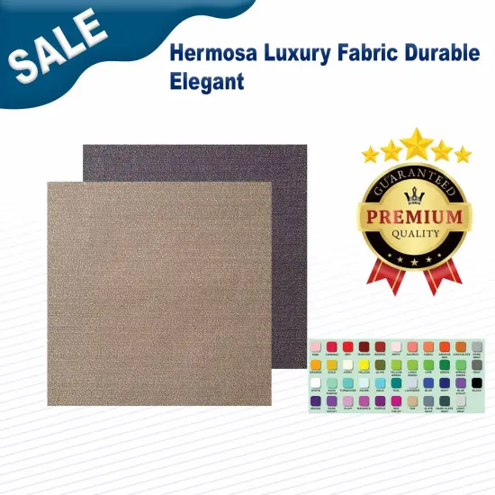 Hermosa Luxury Fabric Durable & Elegant Pewter {2}