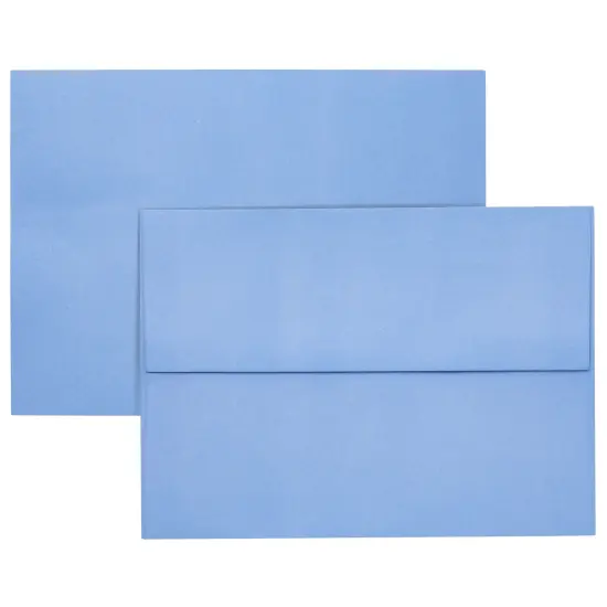 96 Pack Light Blue 5x7 Envelopes for Invitations, A7 Size for Mailing Greeting Cards, Wedding, Bridal Shower {5}