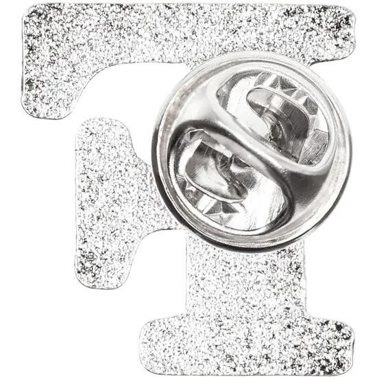 Bright Creations Alphabet Letter Lapel 6 Pack - F Monogram Lapel Pin Set Silver {4}