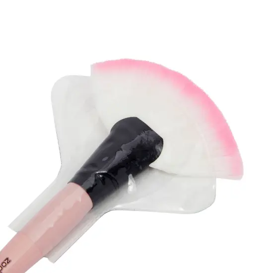 32 Piece Professional Makeup Brush Set with Storage Case Pouch, Pink {5}