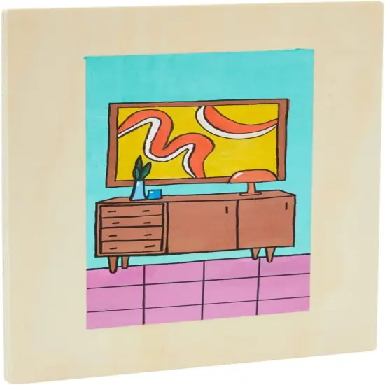 Unfinished Wood Planks for Crafts {4}