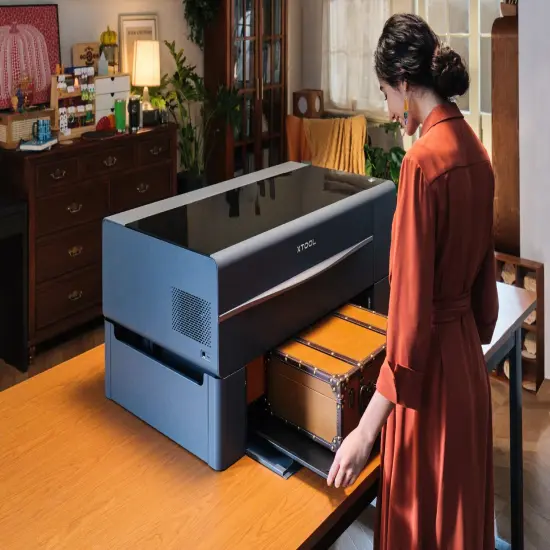 xTool P2 55W CO2 Laser Engraver+Fire Safety Set {6}