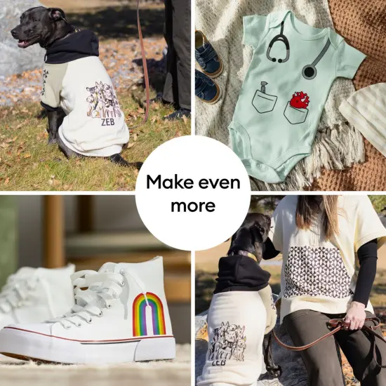 Cricut Value Iron-on - Red - 12 in x 10 ft (1) {6}