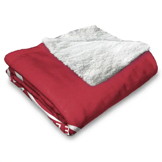 NCAA Ivy League Silk Touch Sherpa Throw Blanket Cornell {4}
