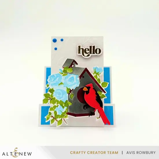 Rose Garden Birdhouse {3}