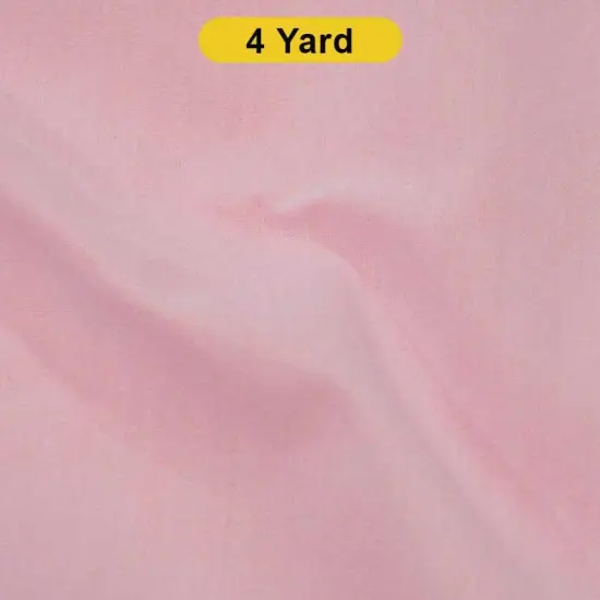 Polyester Cotton Broadcloth Fabric 60" Wide Multiple Colors Pink {1}