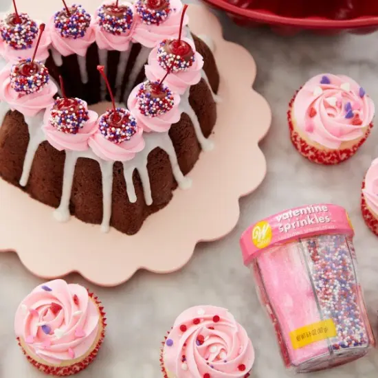 PWilton 6 Cell Happy Valentine's Day Sprinkles Mix 6.6 oz. {4}