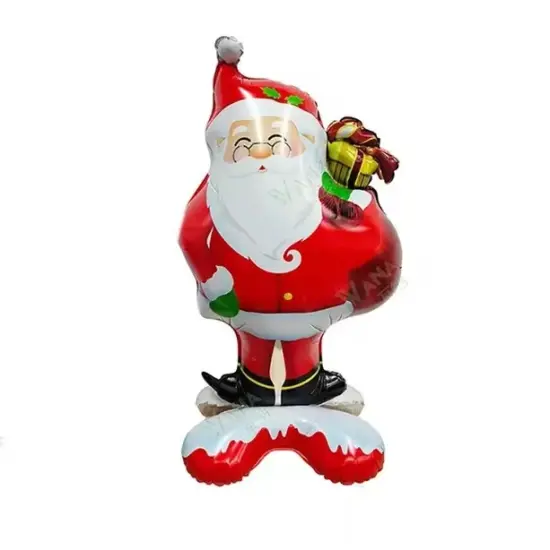 Santa Christmas Standing Foil Balloon Decoration F07M1-57 {1}