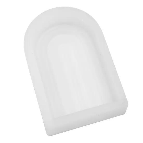 American Crafts Color Pour Stone Resin Silicone Mold-Rainbow Coaster {3}