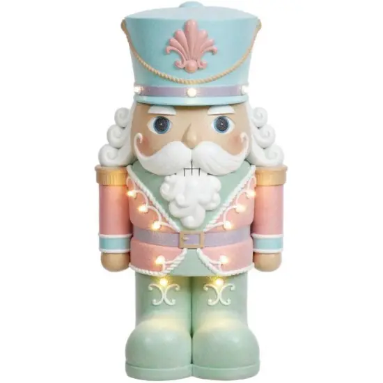 24" Pastel LED Nutcracker {1}