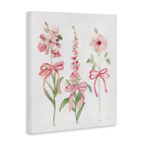 Stupell Industries Pink Cottage Floral Sprigs Canvas Design by Sally Swatland {3}