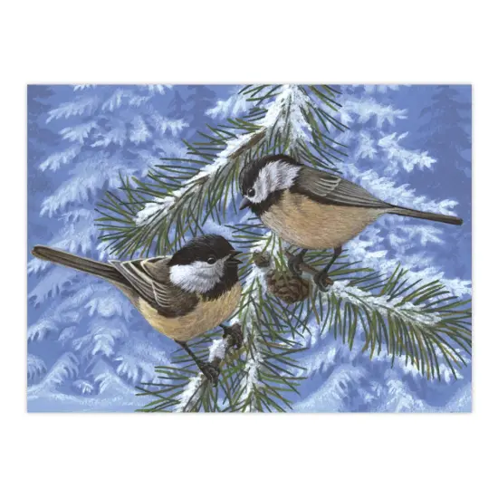 PAL33 | Painting by numbers™ 13pc 11.25" x 13.375" Pine Birds Painting Project {2}