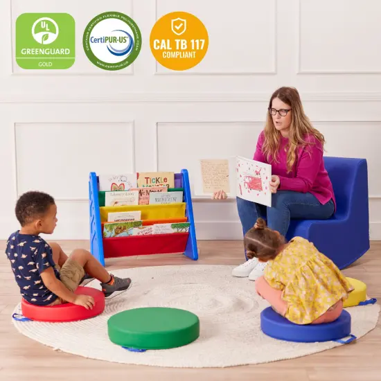 SoftZone Rocker, Flexible Seating Blue {5}