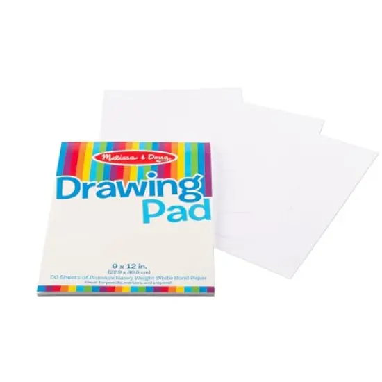 Drawing Paper Pad (9 x 12 inches) - 50 Sheets, 3-Pack - FSC Certified {2}