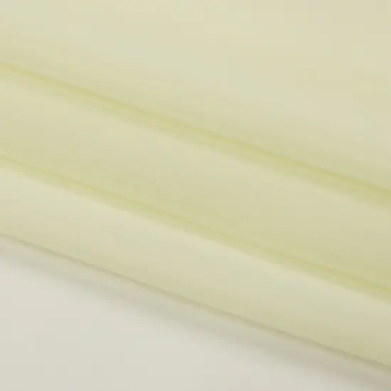 1 Yard Young Wheat Silk Chiffon Fabric Premium Lightweight Sheer Material, 44 Inches Wide {4}