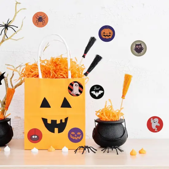 Halloween Stickers Set - 500 Pcs {4}