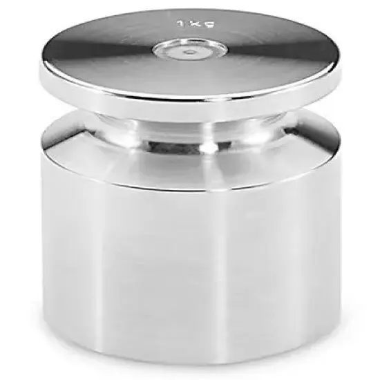 Class 5 Stainless Steel Weight 1 kg Precision Calibration Standard {1}