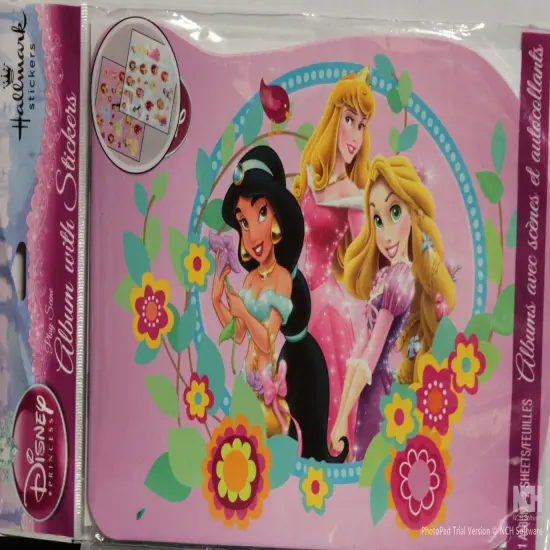 Disney Princess Play Scene Album With Stickers {2}