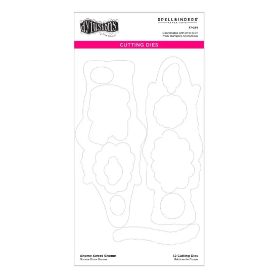 Spellbinders Etched Dies By Dyan Reaveley-Gnome Sweet Gnome {2}