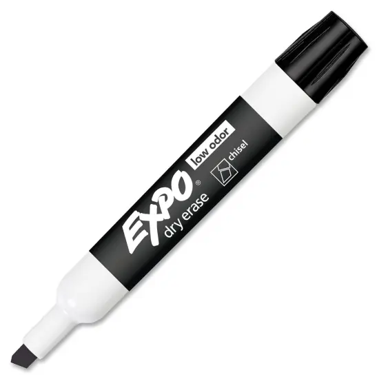 80001 Low Odor Chisel Point Dry Erase Markers {2}
