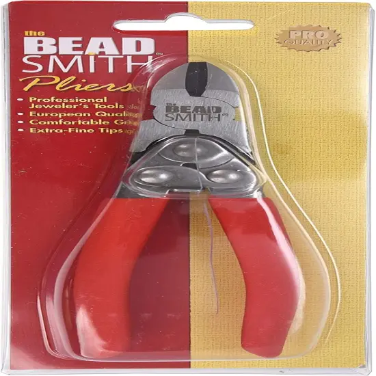 The Beadsmith Heavy Duty Cutter &ndash; 6.5 inches (165mm) &ndash; Hardened Steel Blades &ndash; Red Comfort Grip Handle with Safety Lock &ndash; Tool for Jewelry Making, Electronics and Micro Mechanics {6}