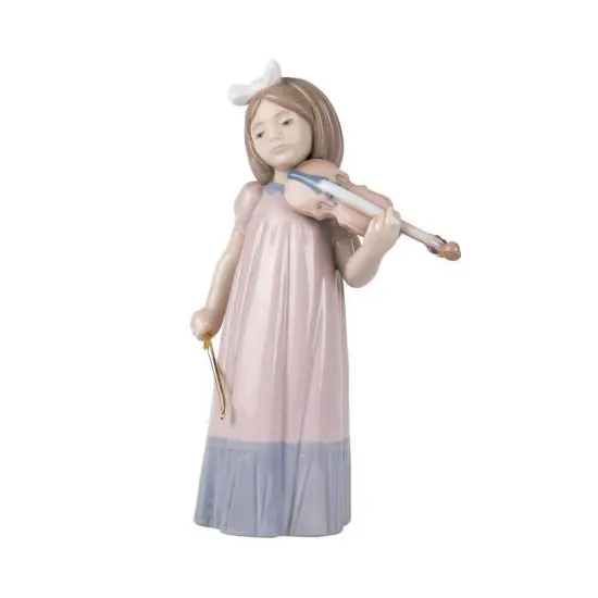 NAO Girl with Violin Figurine {1}