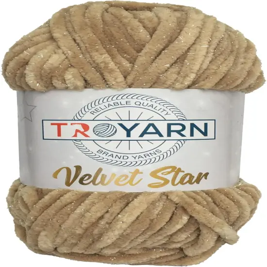 Silvery Glitter Chenille Baby Blanket Yarn Amigurumi Yarn for Crocheting {1}